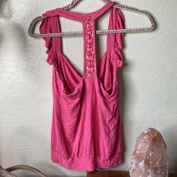 Gorgeous pink slouch front top - Picture 4 of 4